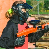 Shotgun paintball adventure pakket