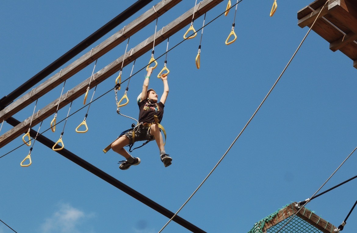 High ropes + ziplines