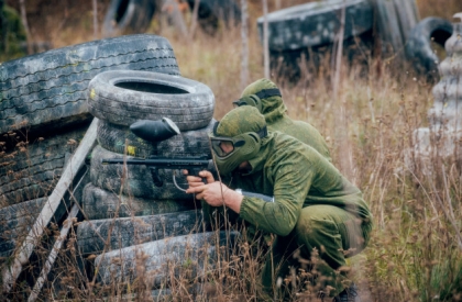 Paintball op uw locatie